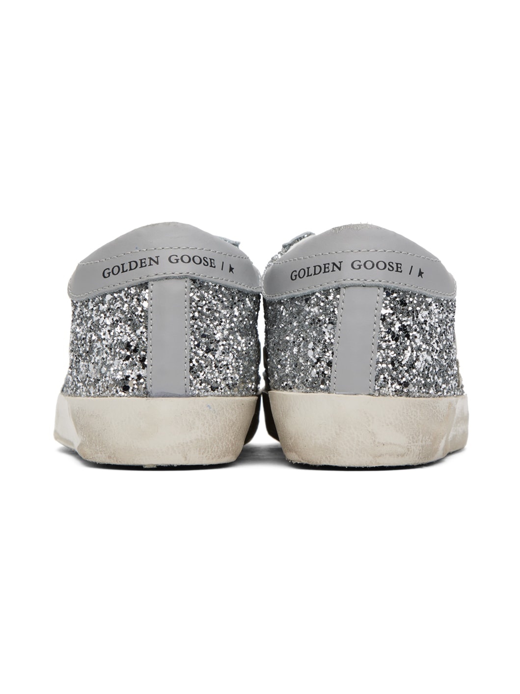 SSENSE Exclusive Silver Super-Star Classic Sneakers - 2