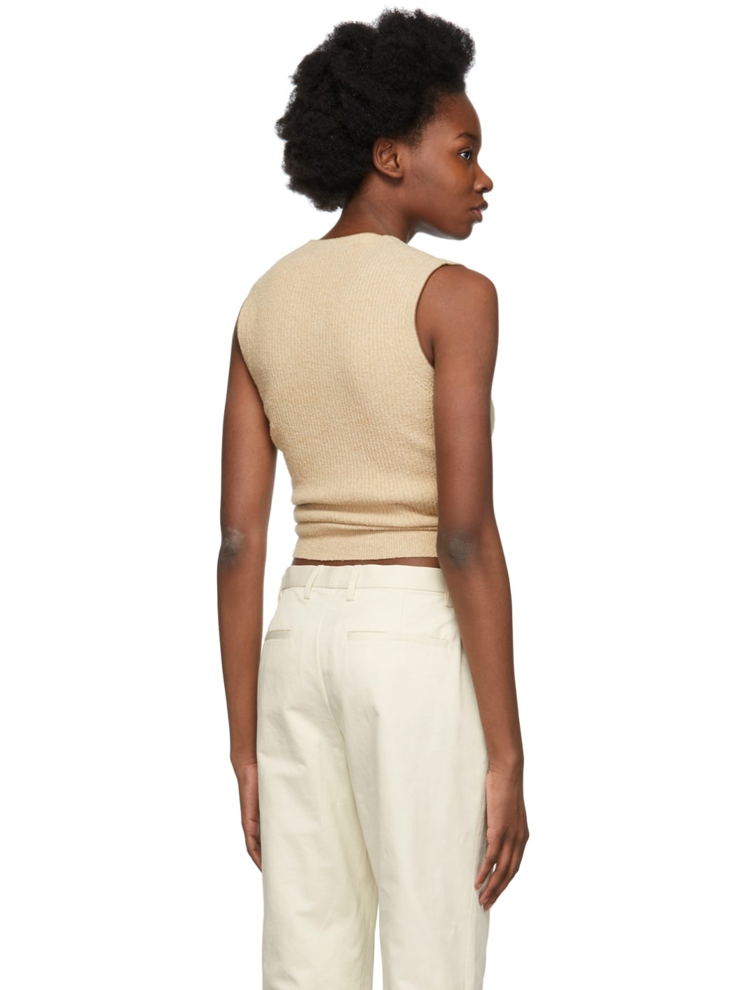 Beige 'Le Haut Noué' Vest - 3