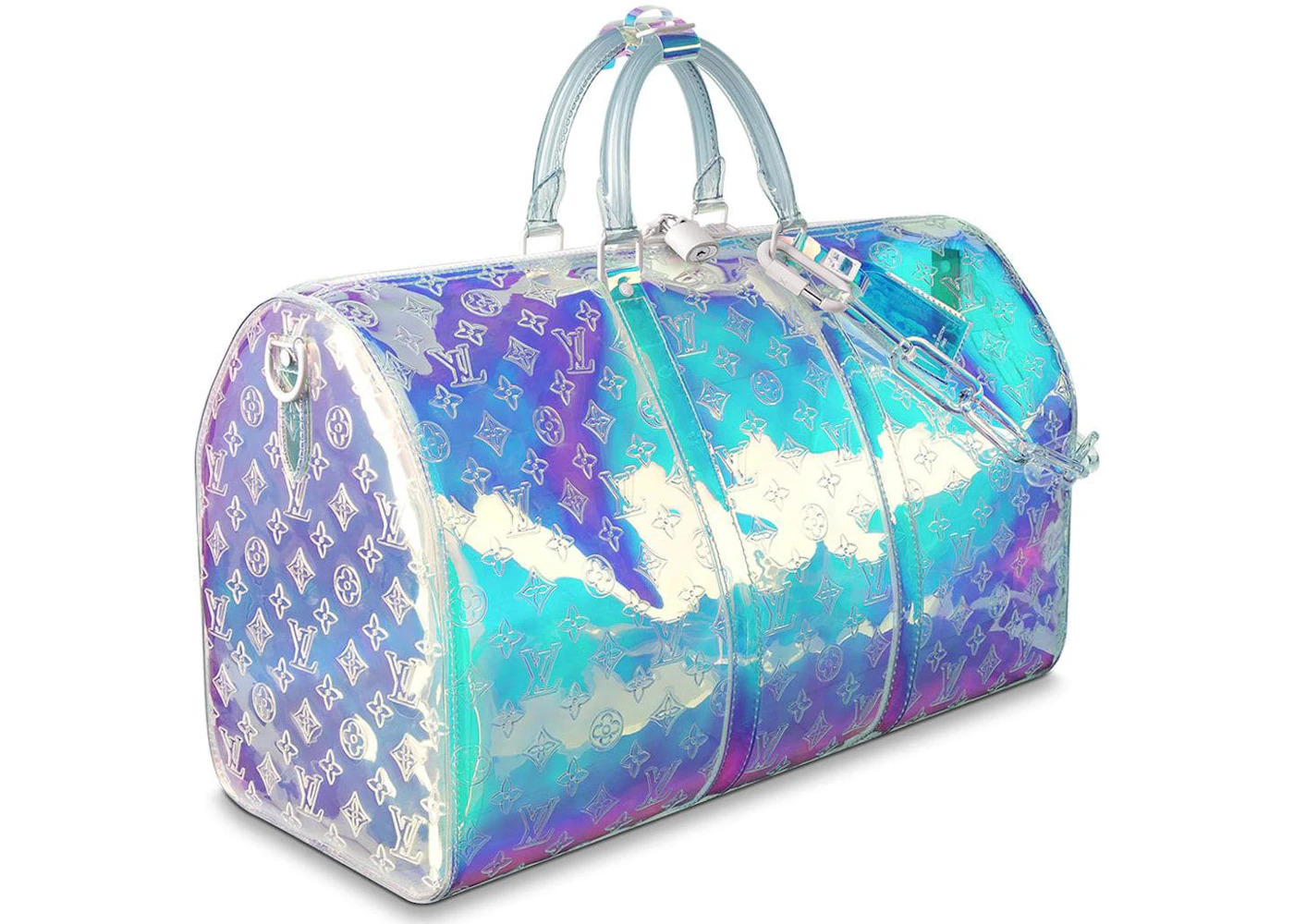 Louis Vuitton Keepall Bandouliere Monogram 50 Prism - 3