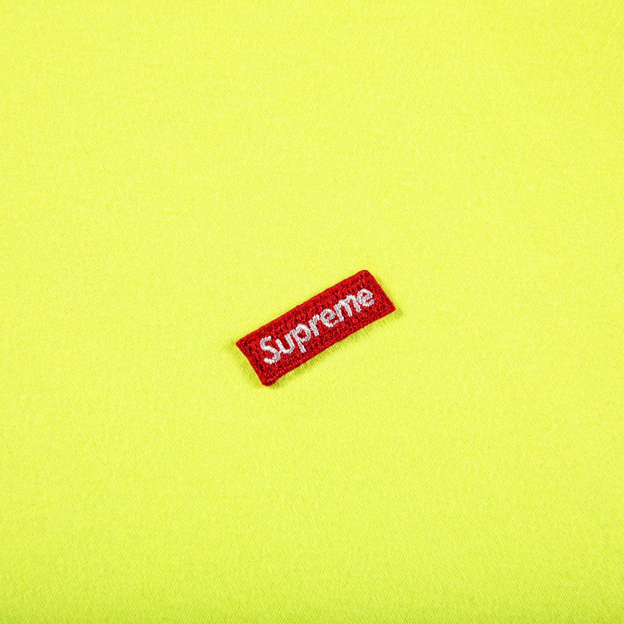 Supreme Small Box Tee 'Fluorescent Yellow' - 2