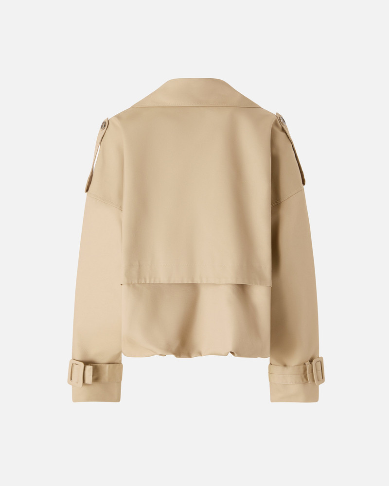 PINKO SHORT DOUBLE-BREASTED TRENCH COAT outlook