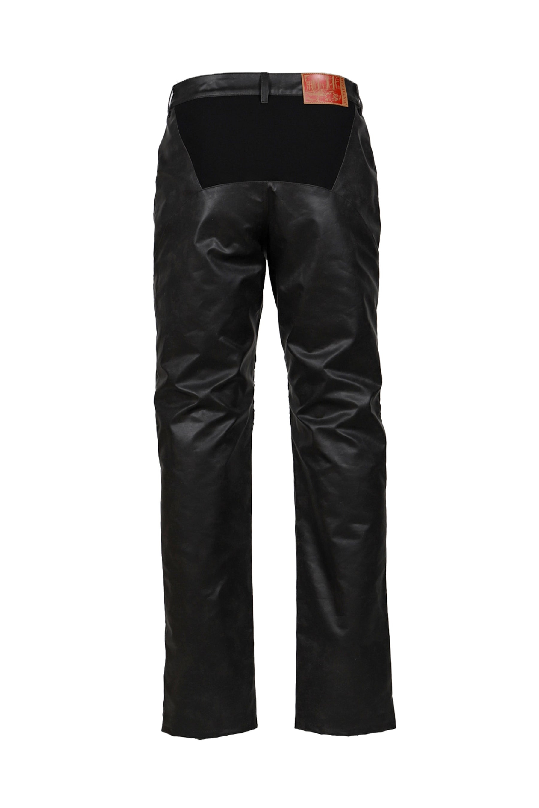 EMBOSSING LEATHER TROUSERS / BLK - 6