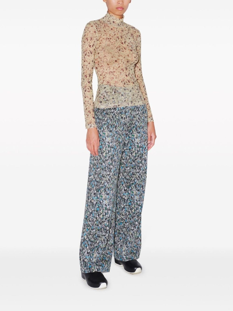 ROSETTA GETTY Foam roll-neck T-shirt outlook