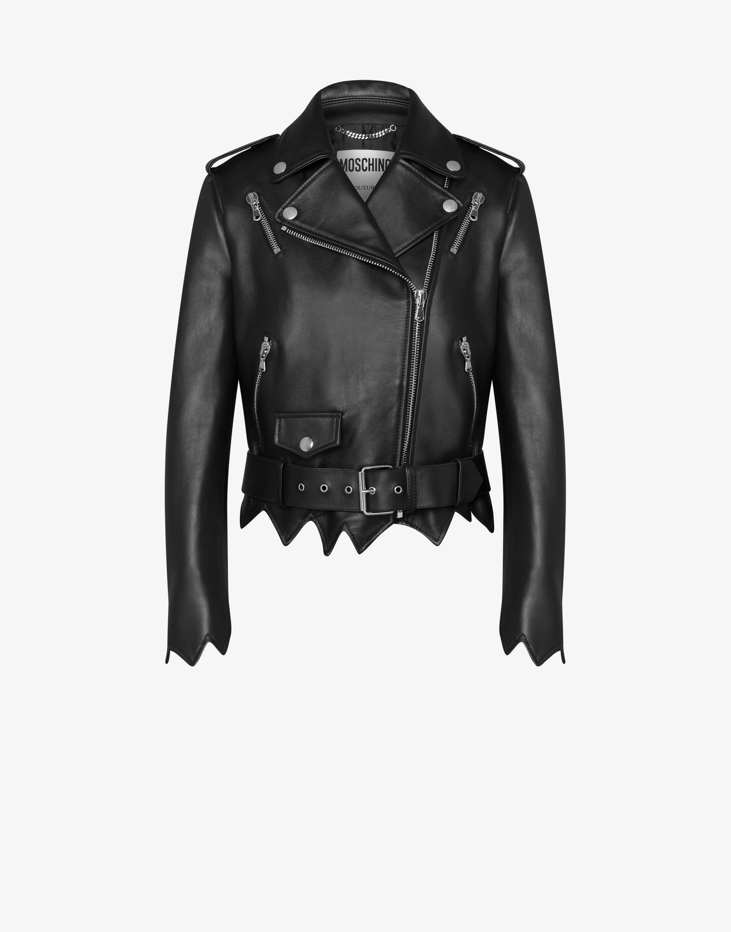 MOSCHINO X THE FLINTSTONES ™ NAPPA BIKER - 1