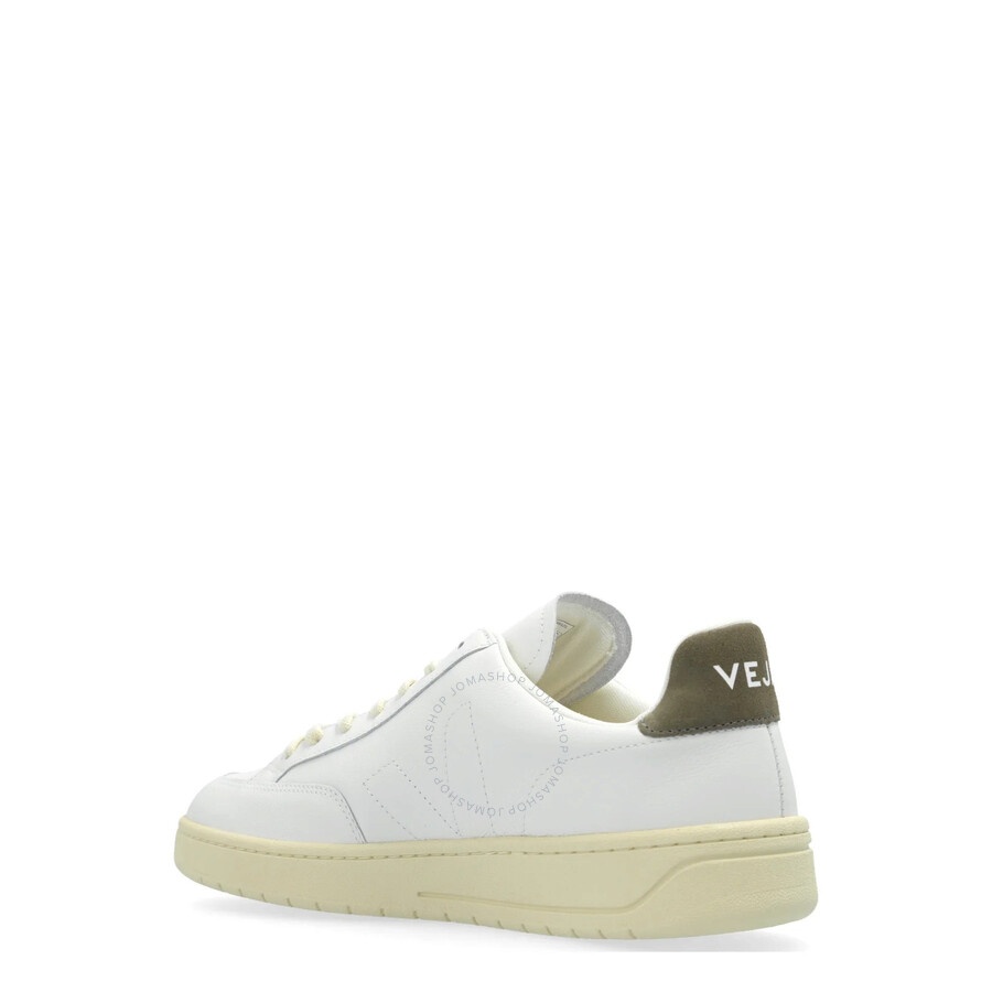 Veja V-12 Stitch Leather Low-Top Sneakers - 3
