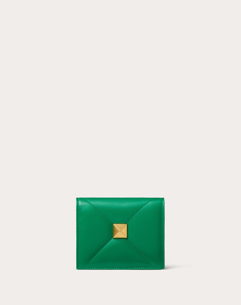 SMALL NAPPA ROMAN STUD WALLET 1