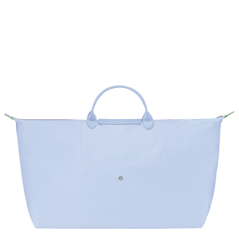 Le Pliage Green M Travel bag Sky Blue - Recycled canvas 3