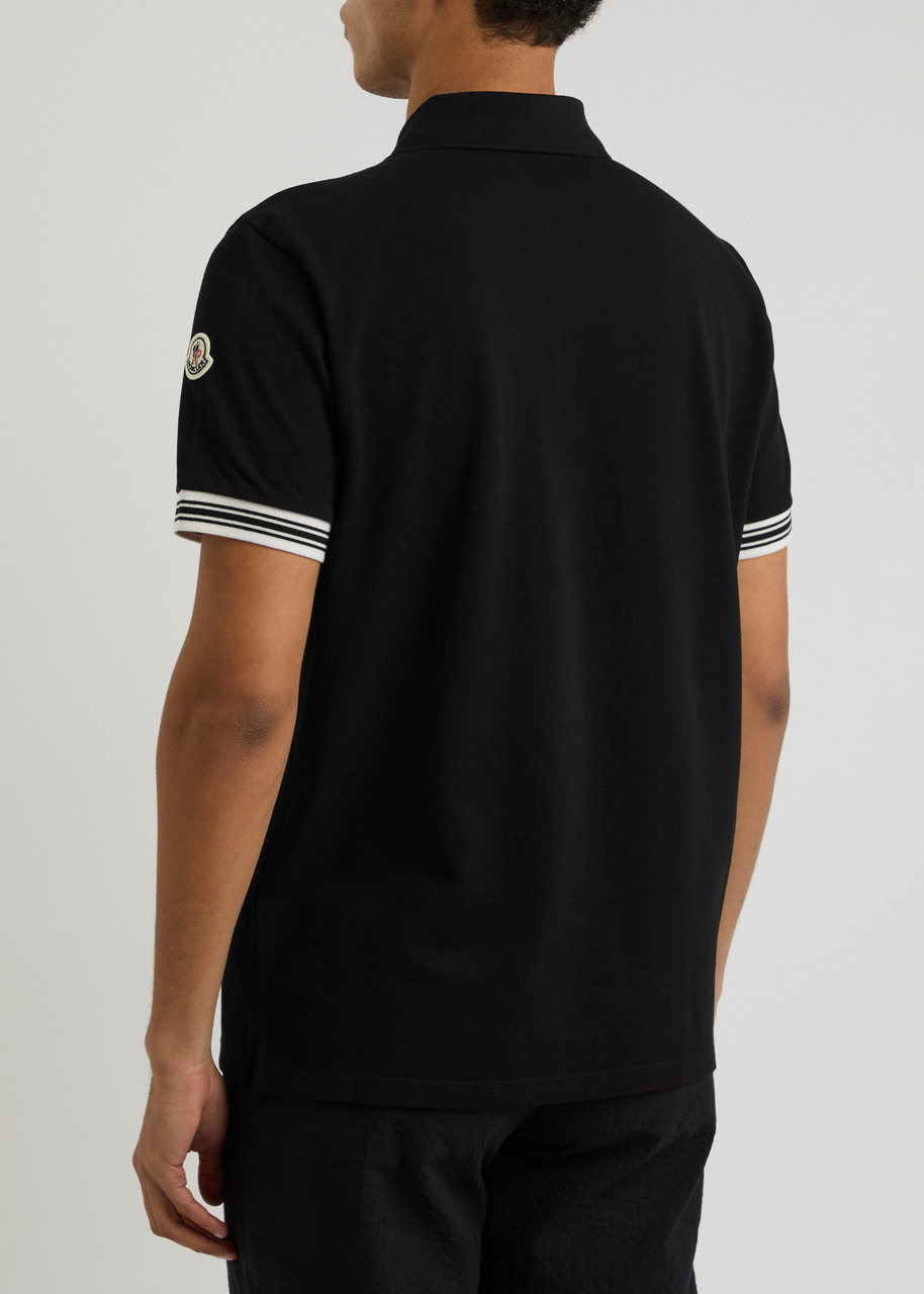 Moncler Logo-embroidered Cotton Polo Shirt - 3