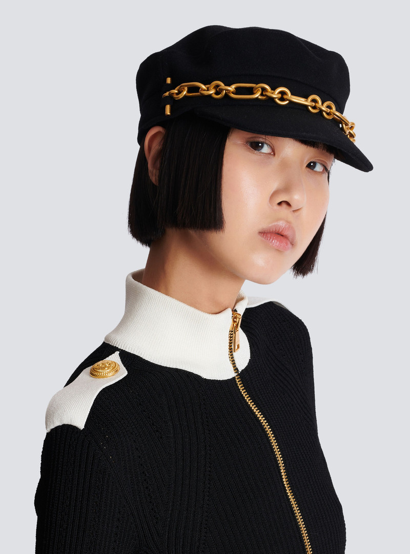 Brandebourg wool cap 6