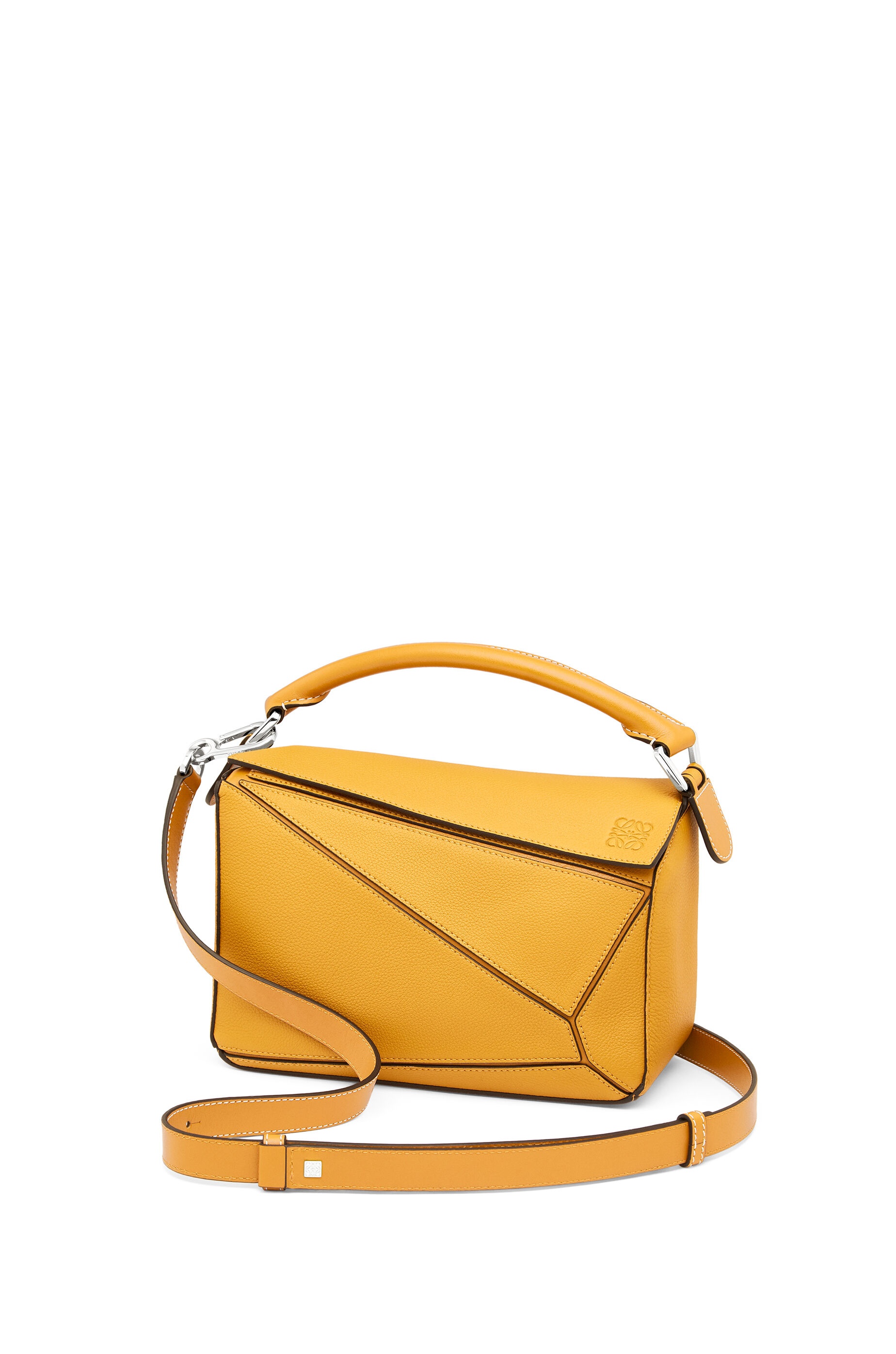 Small Puzzle bag in soft grained calfskin - 3