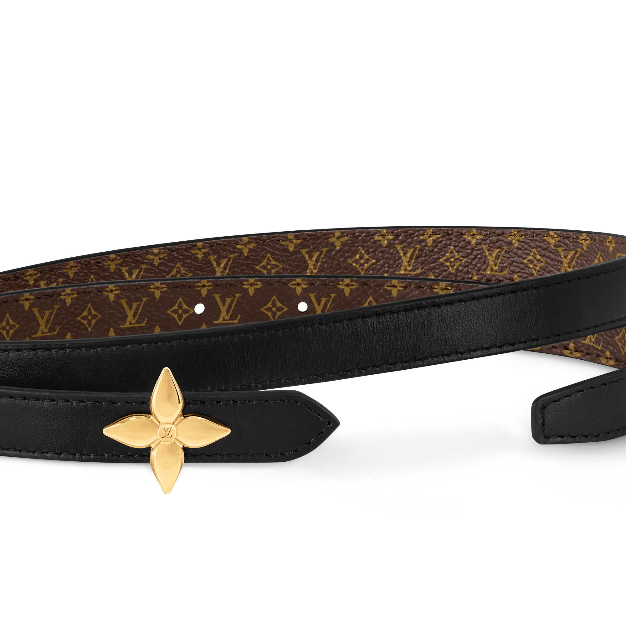 LV Mini Flowergram15mm Reversible Belt - 2