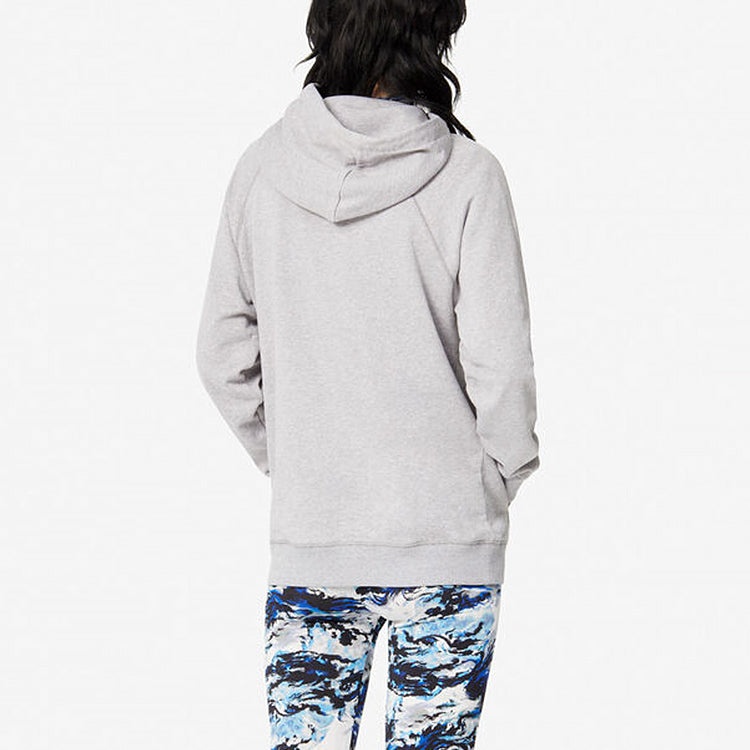 (WMNS) KENZO Large Tiger Head Hoodie 'Light Grey' F962SW8644X5-94 - 5