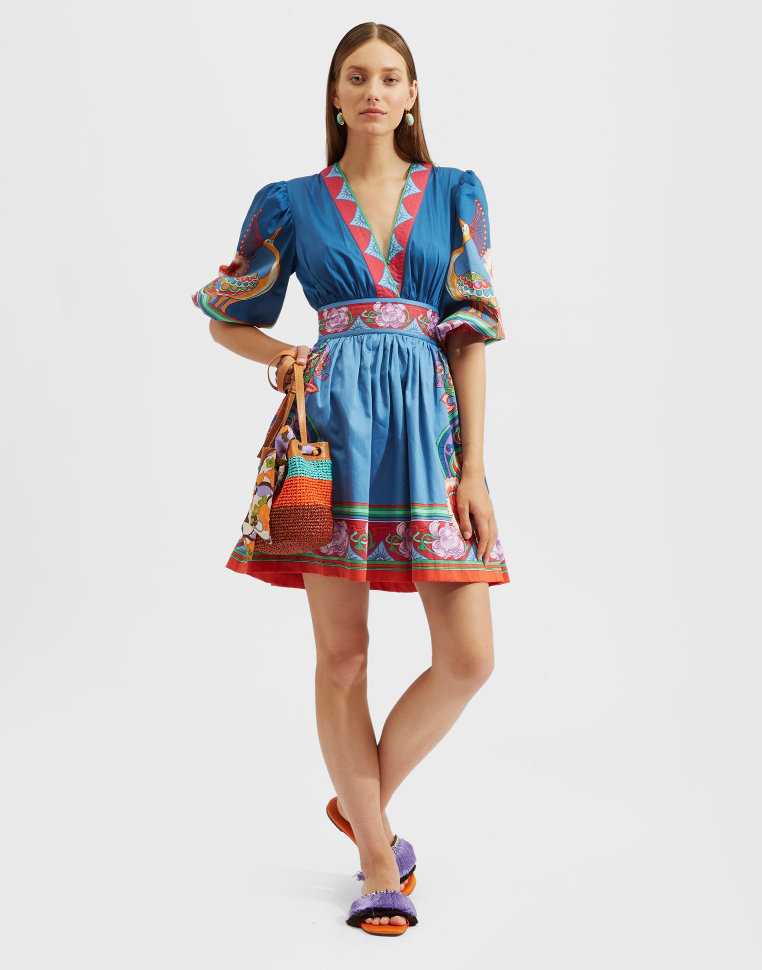 La DoubleJ Margherita Dress Taormina Placée Navy at Nordstrom - 5