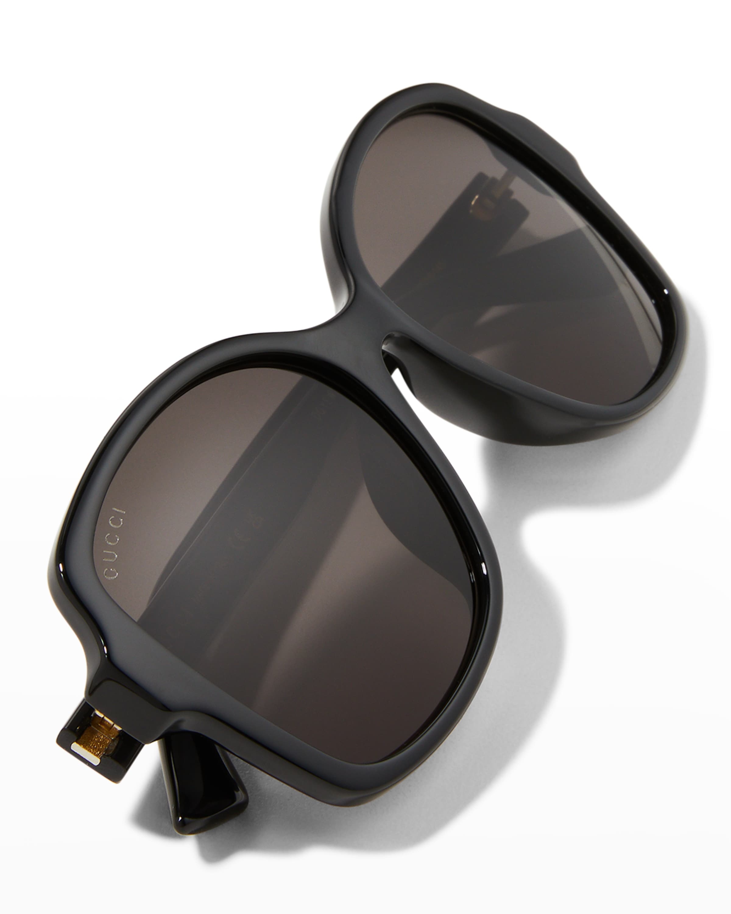 Square Monochromatic Sunglasses - 4