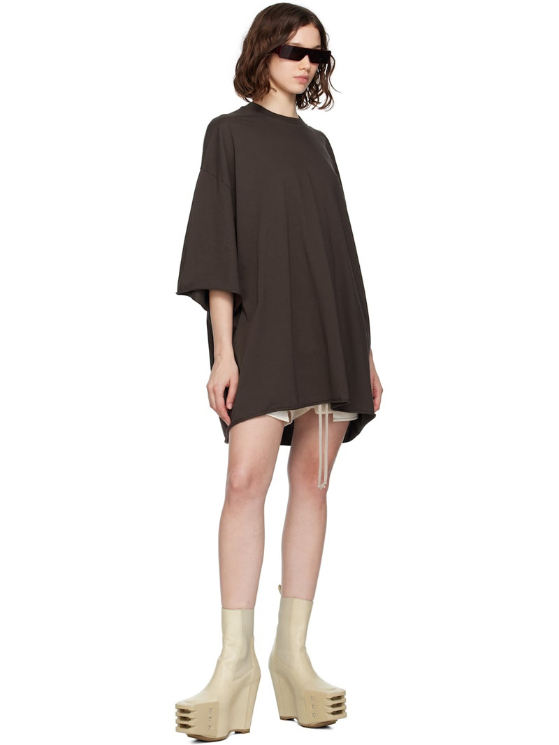 Rick Owens Brown Concordians Tommy T-shirt outlook