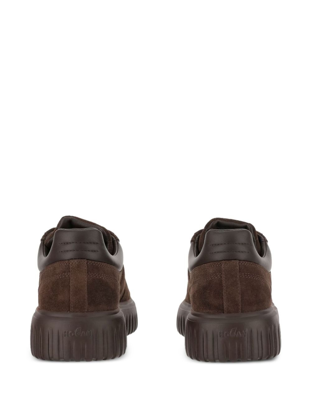platform lace-up sneakers - 3