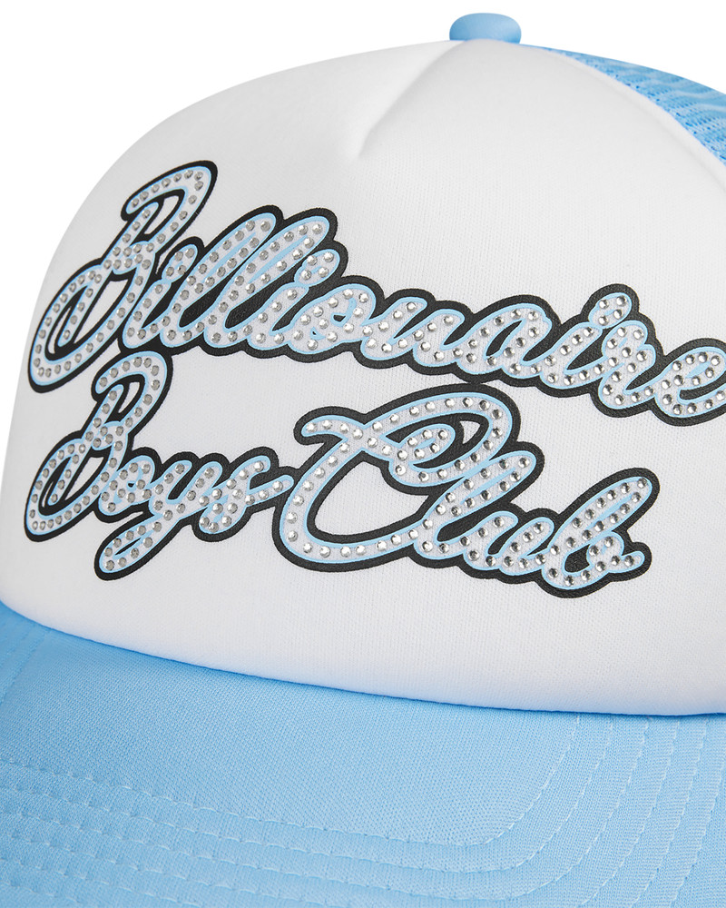 DIAMOND SCRIPT TRUCKER CAP 3