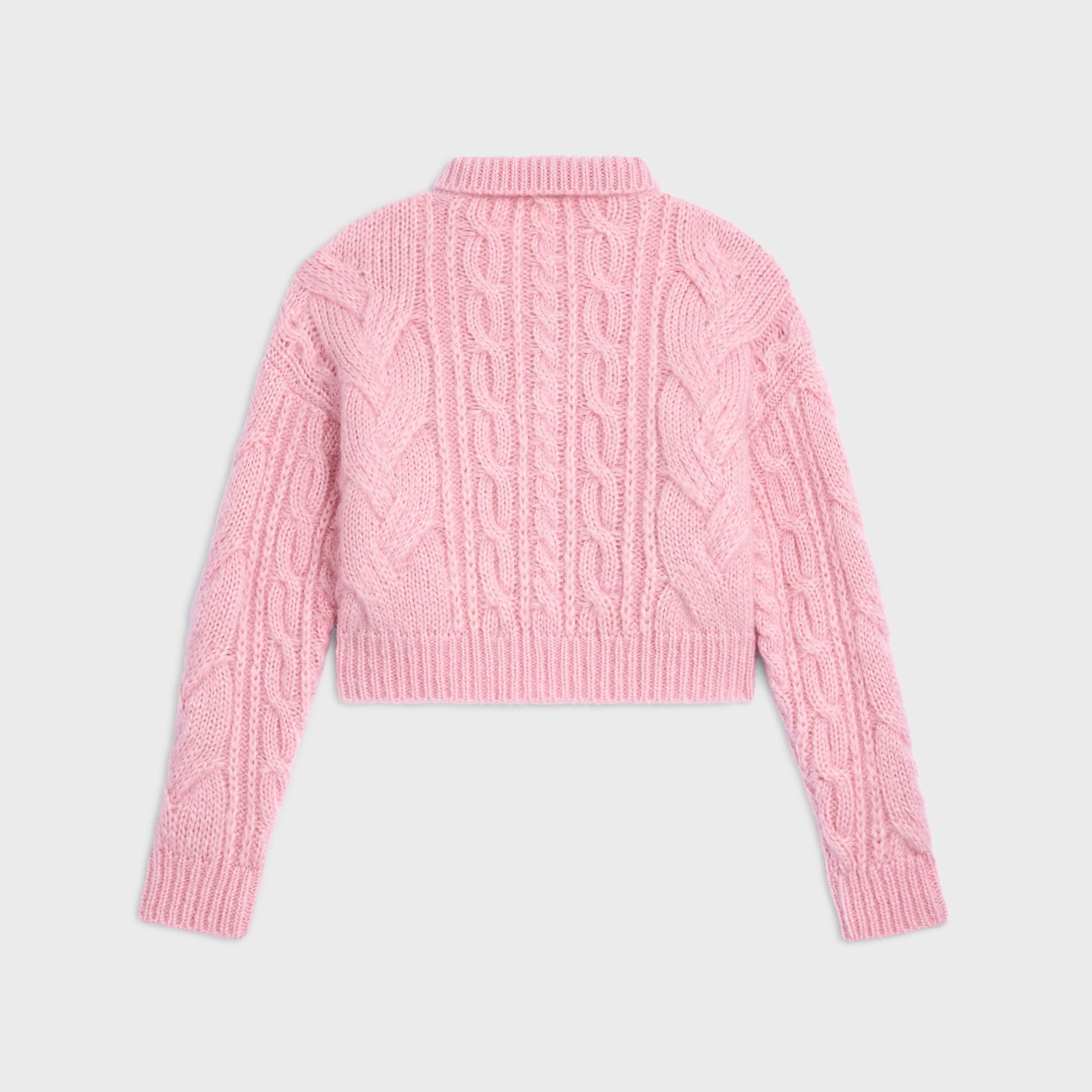 sweater IN aran mohair and wool - 2