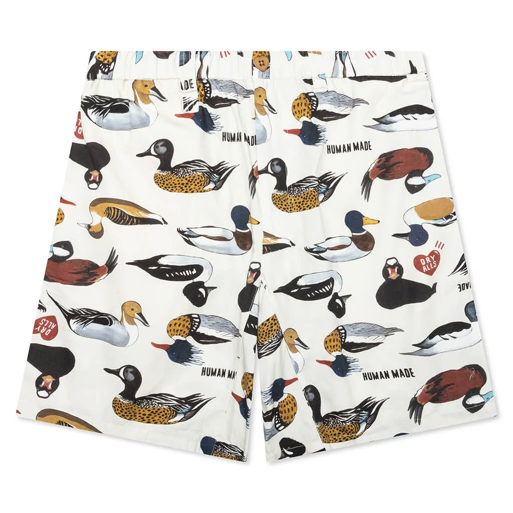 DUCK SHORTS - WHITE - 1