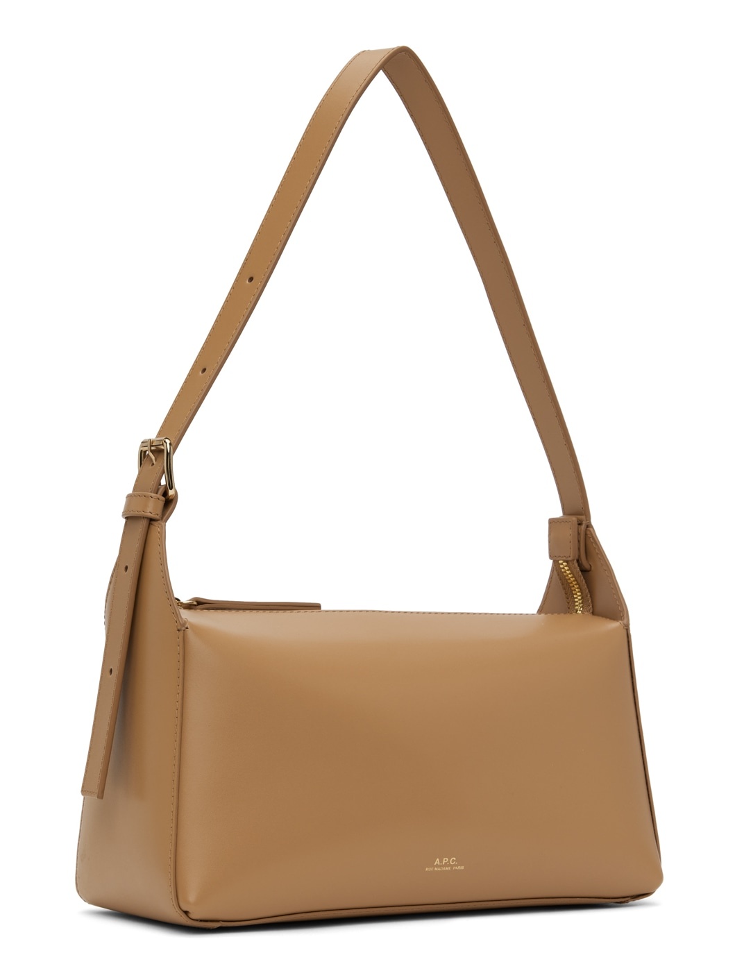 Beige Virginie Baguette Bag - 2