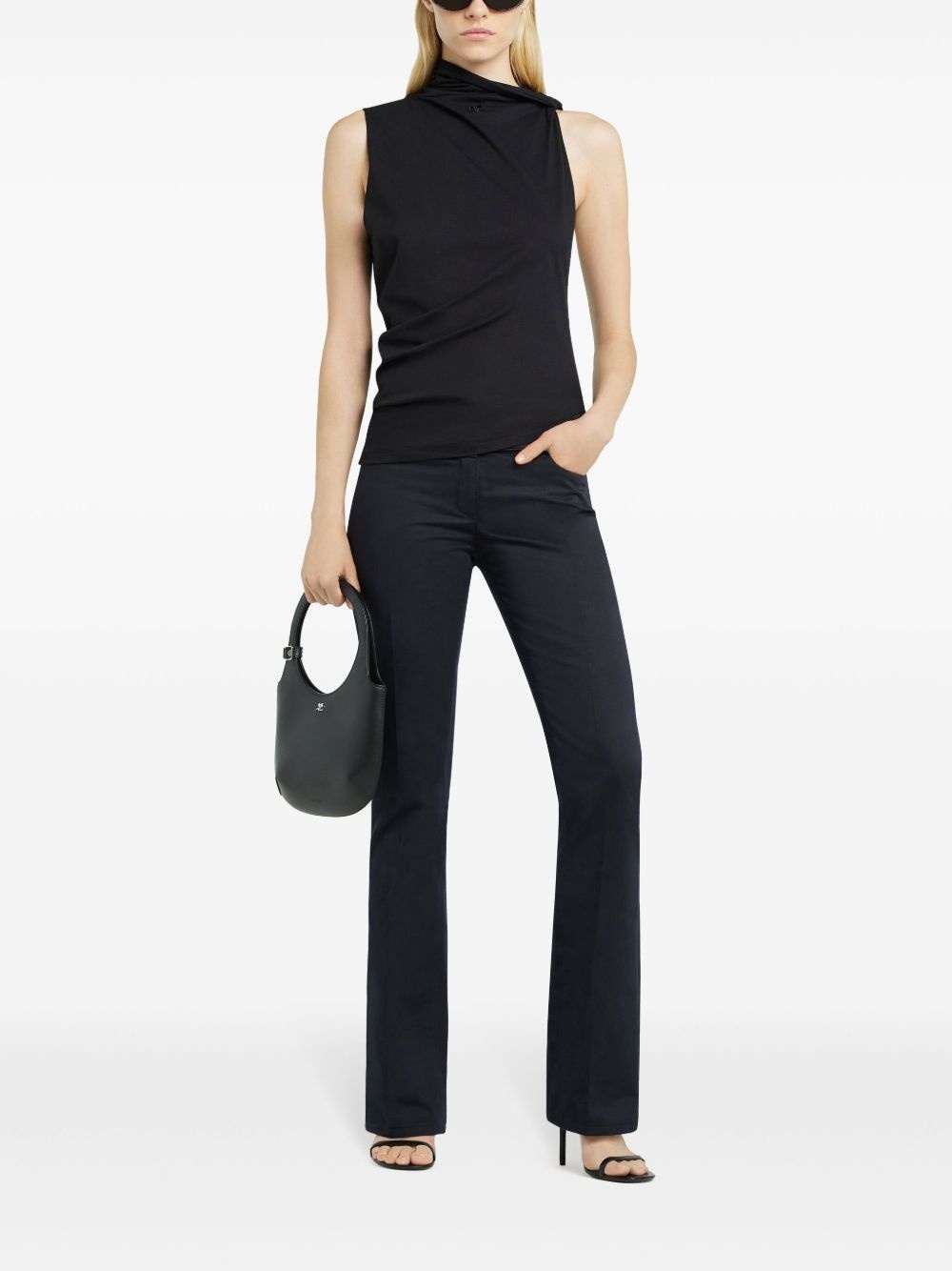draped top - 2