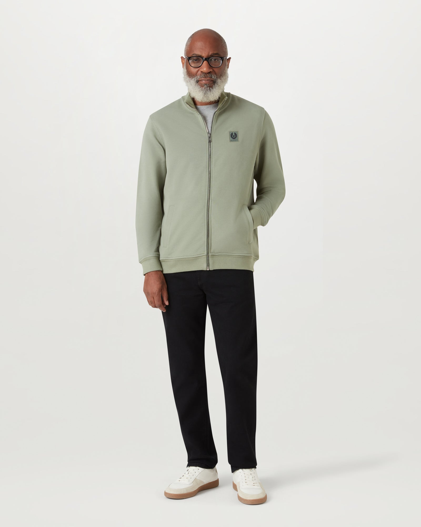 BELSTAFF FULL ZIP SWEATSHIRT - 2
