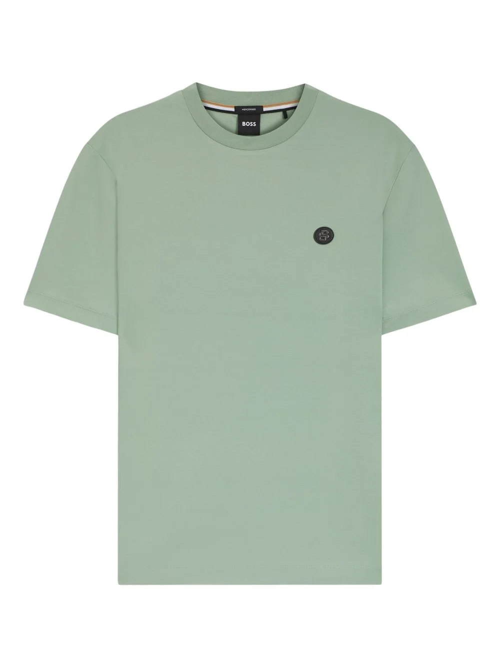 crewneck logo T-shirt - 1