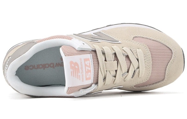 (WMNS) New Balance 574 'Beige Grey White' WL574WNA - 3