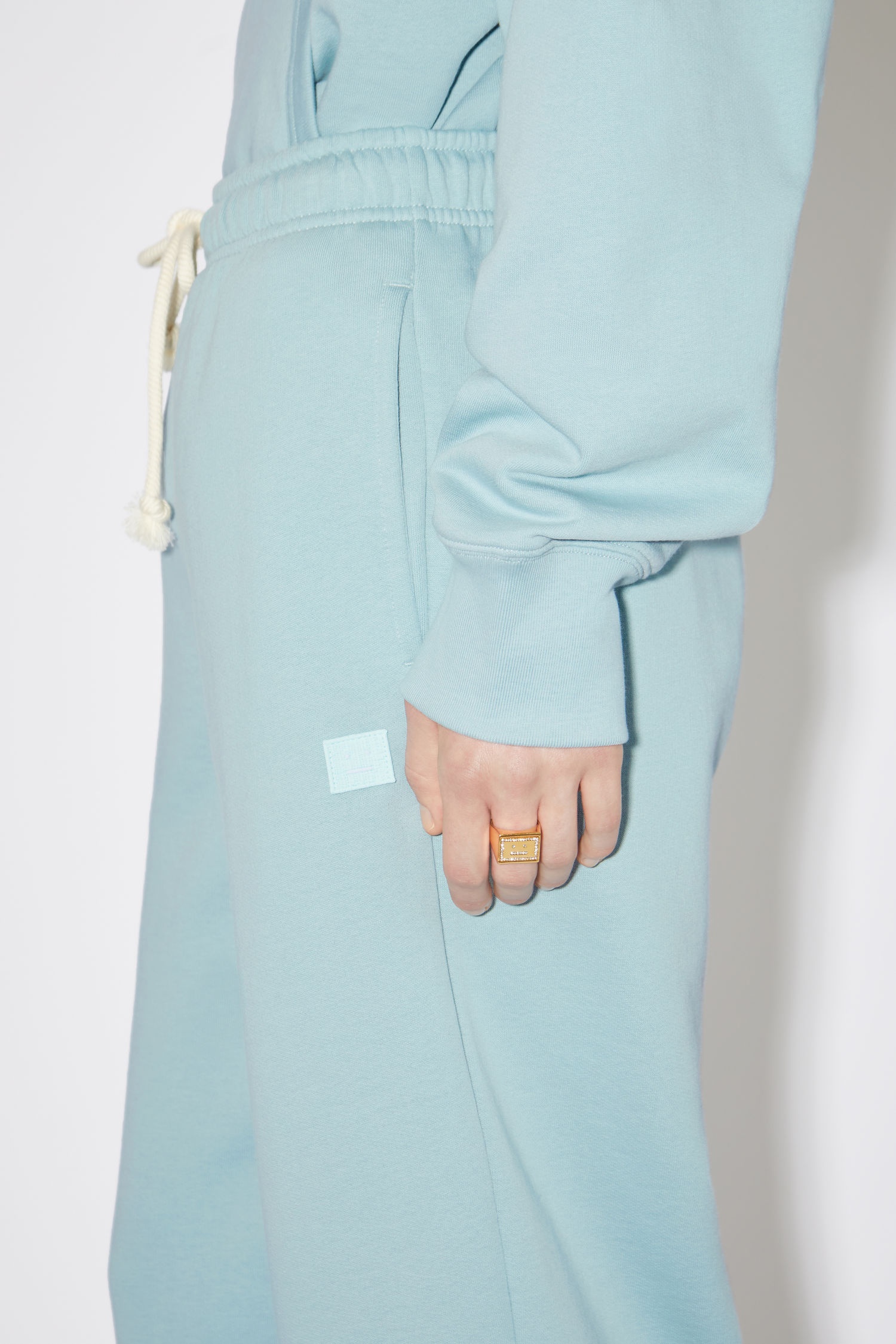 Fleece sweatpants - Ice blue - 4