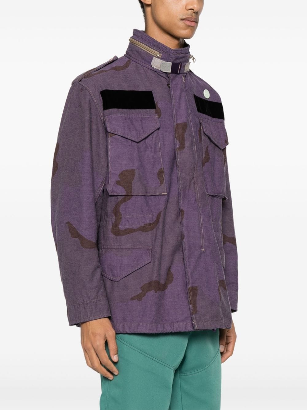 RE:Work Field camouflage-print jacket - 3