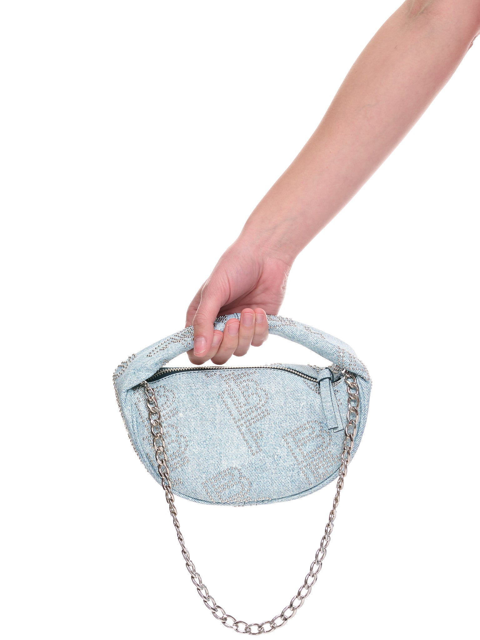 Baby Cush Denim Stud Bag - 5