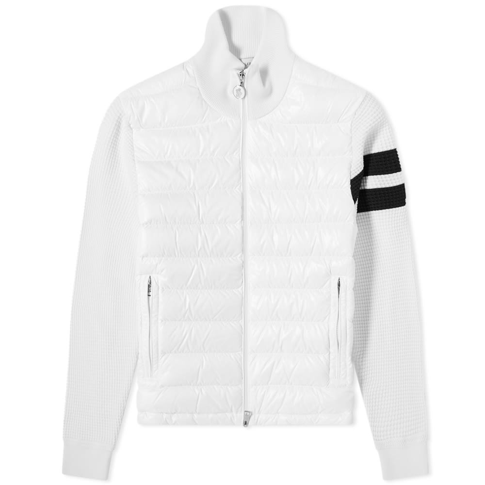 Moncler Sleeve Striped Down Cardigan - 1