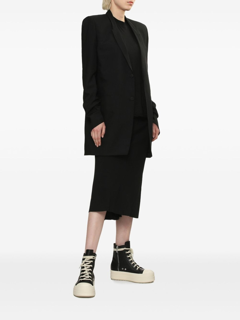 Rick Owens flared-hem skirt outlook