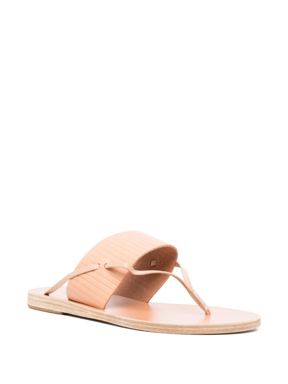 open-toe flat sandals - 2