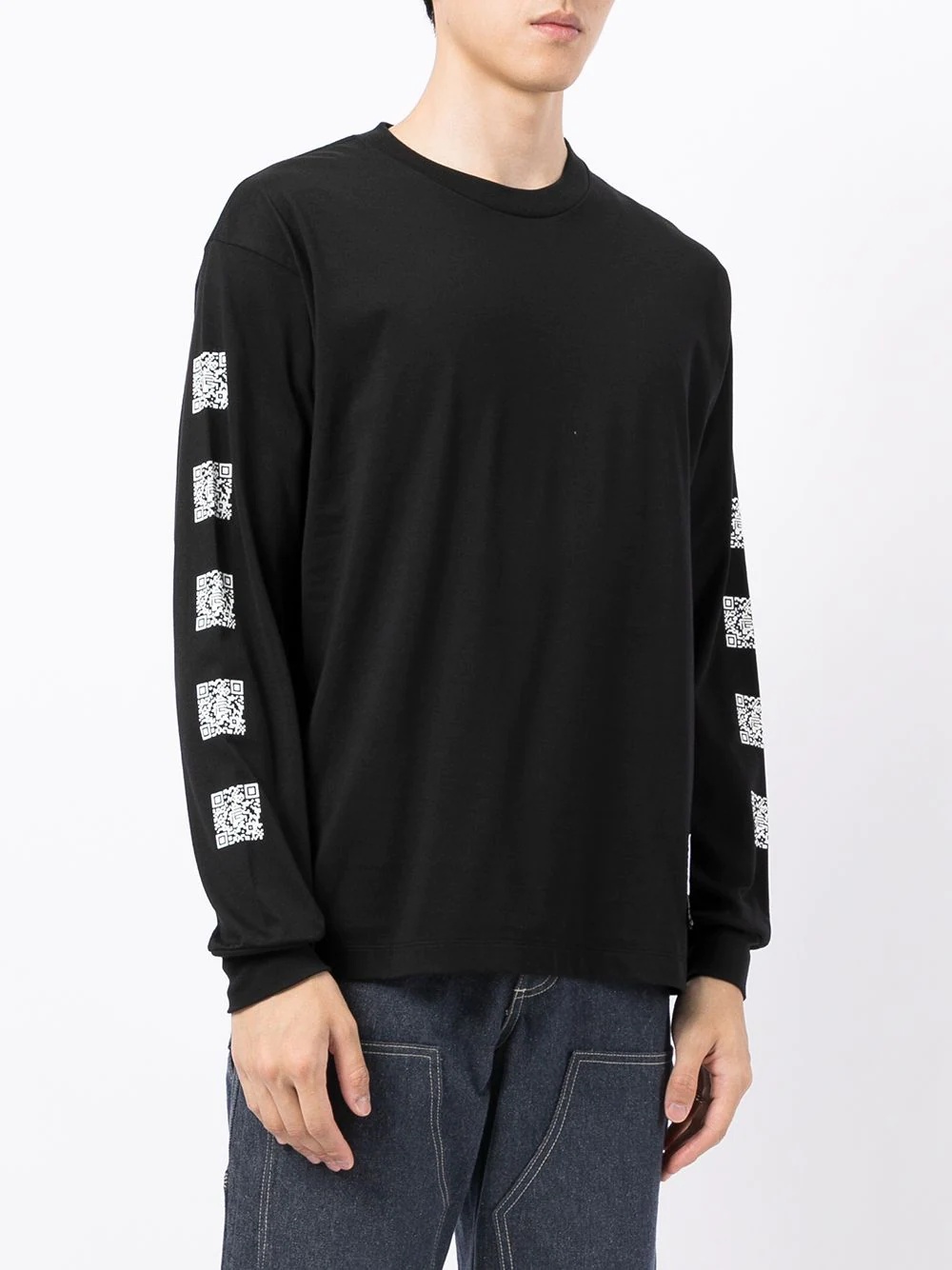 logo-patches long-sleeve T-shirt - 3