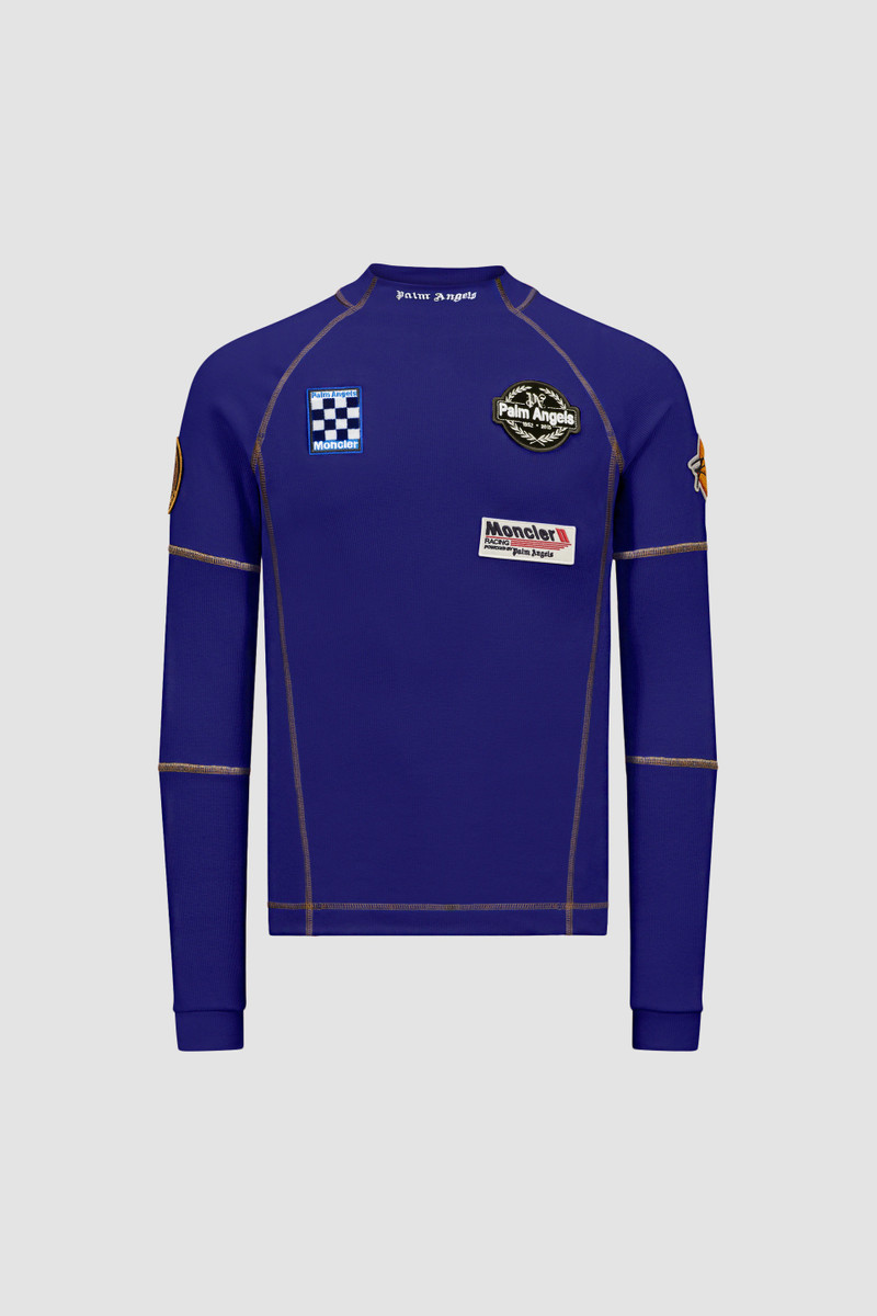 Moncler x Palm Angels Long Sleeve Cotton T-Shirt 1