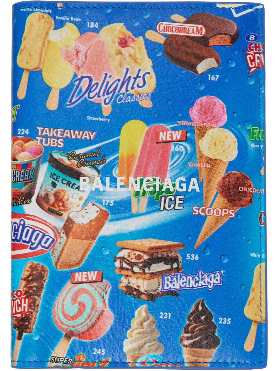 Blue Sweet Treat Passport Holder - 1