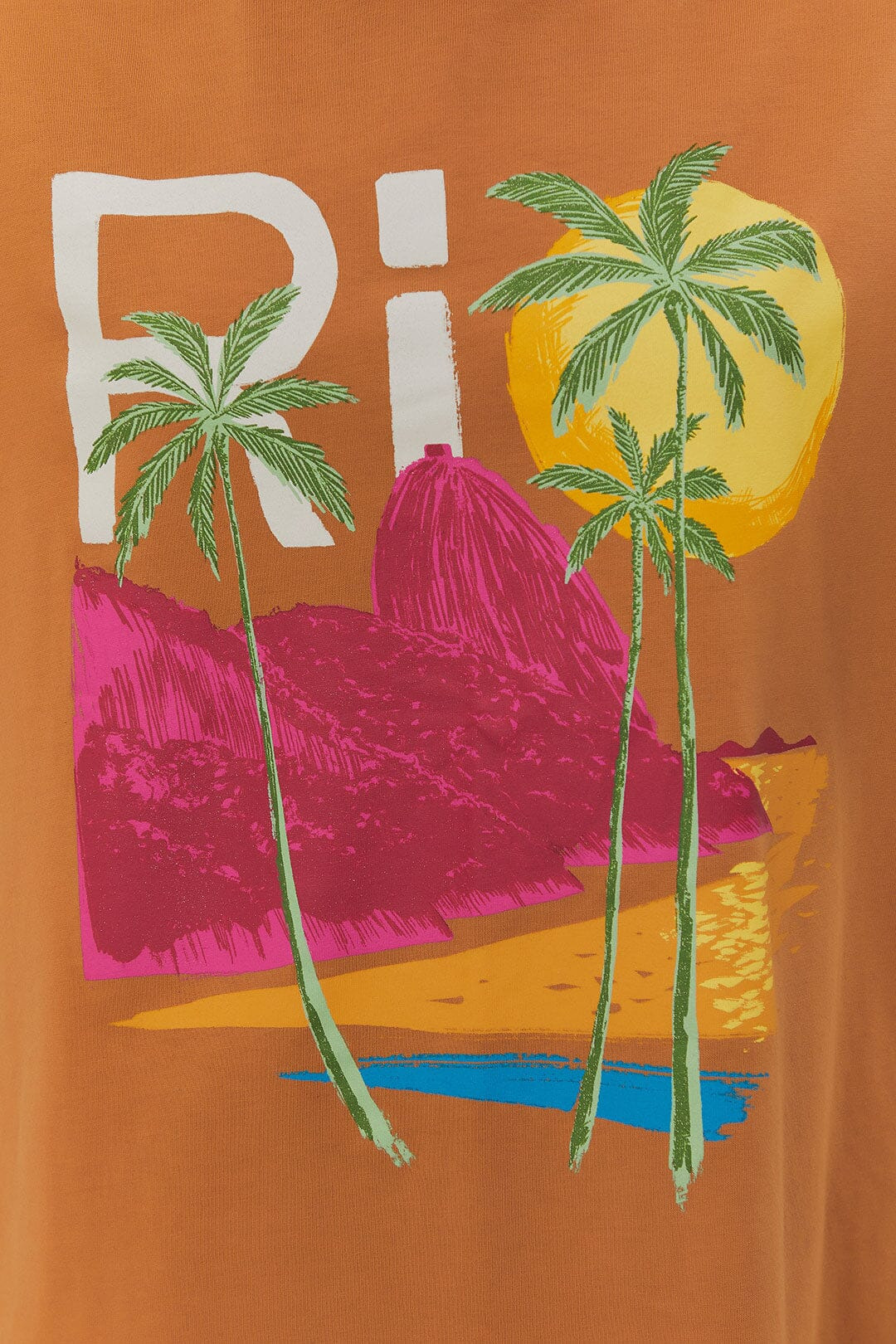Caramel Rio Organic Cotton Relaxed T-Shirt - 4