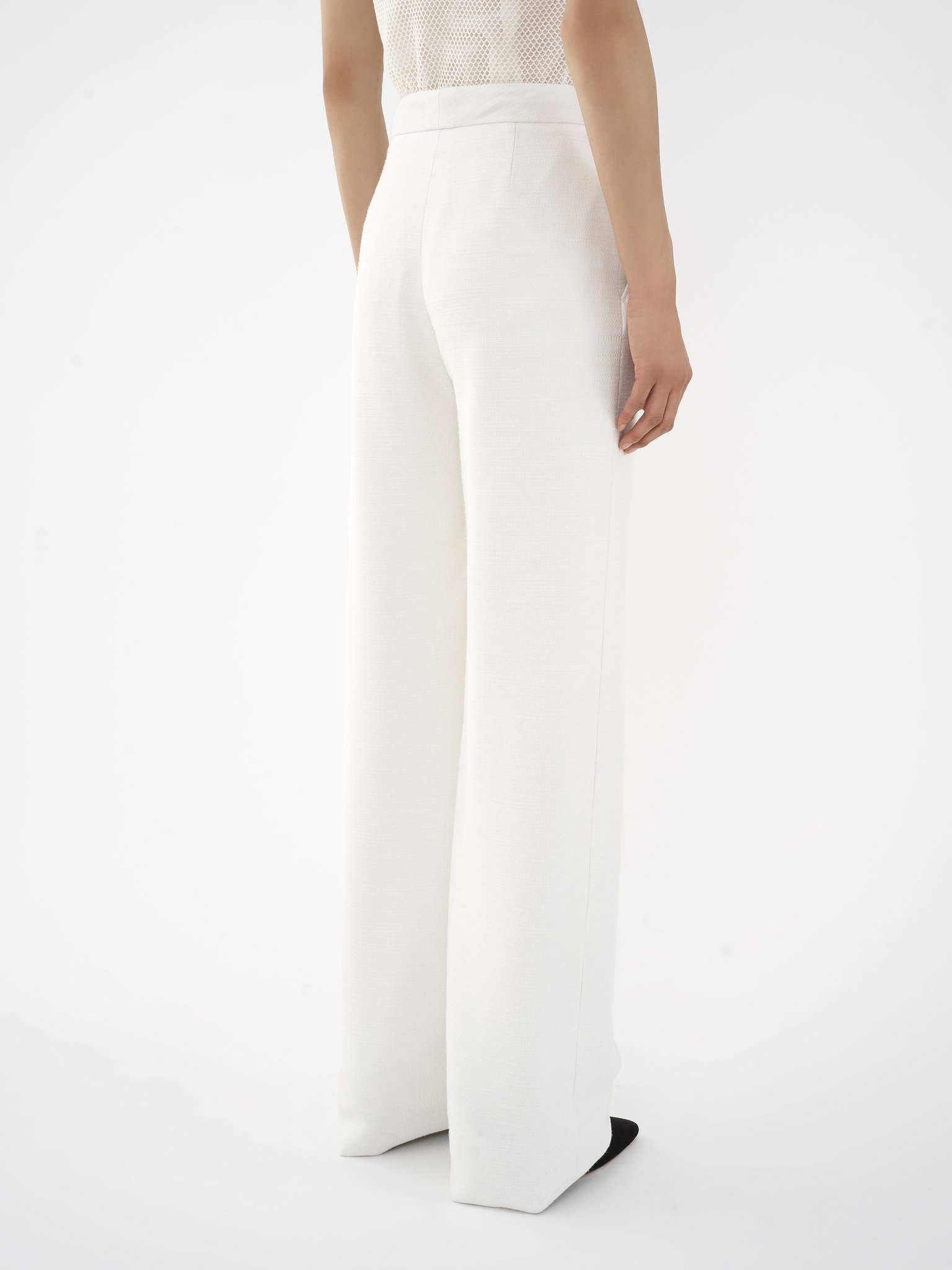 REGULAR-WAIST TAILORED PANTS - 5