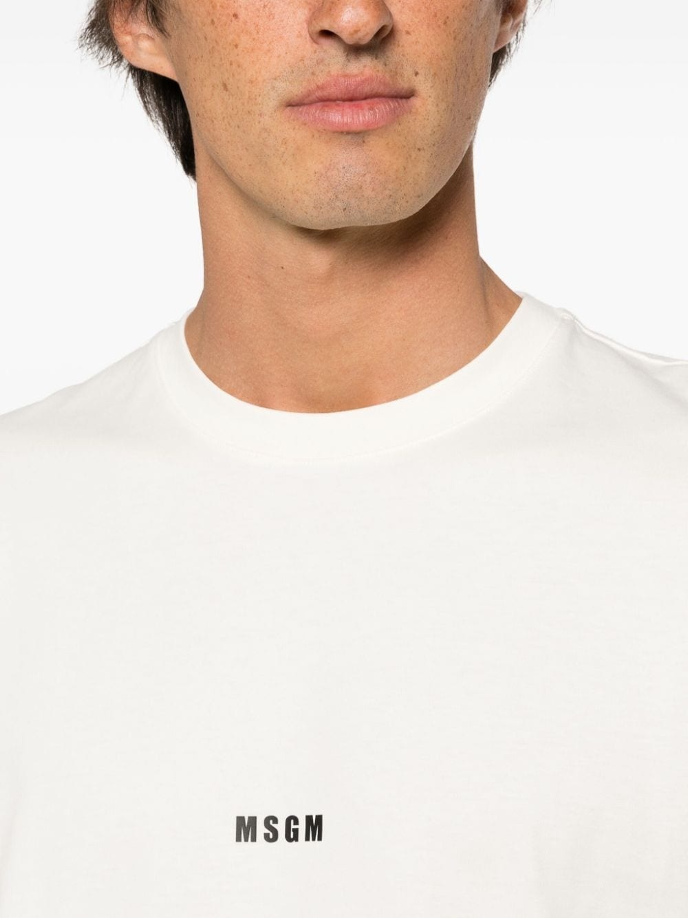 logo-print cotton T-shirt - 5