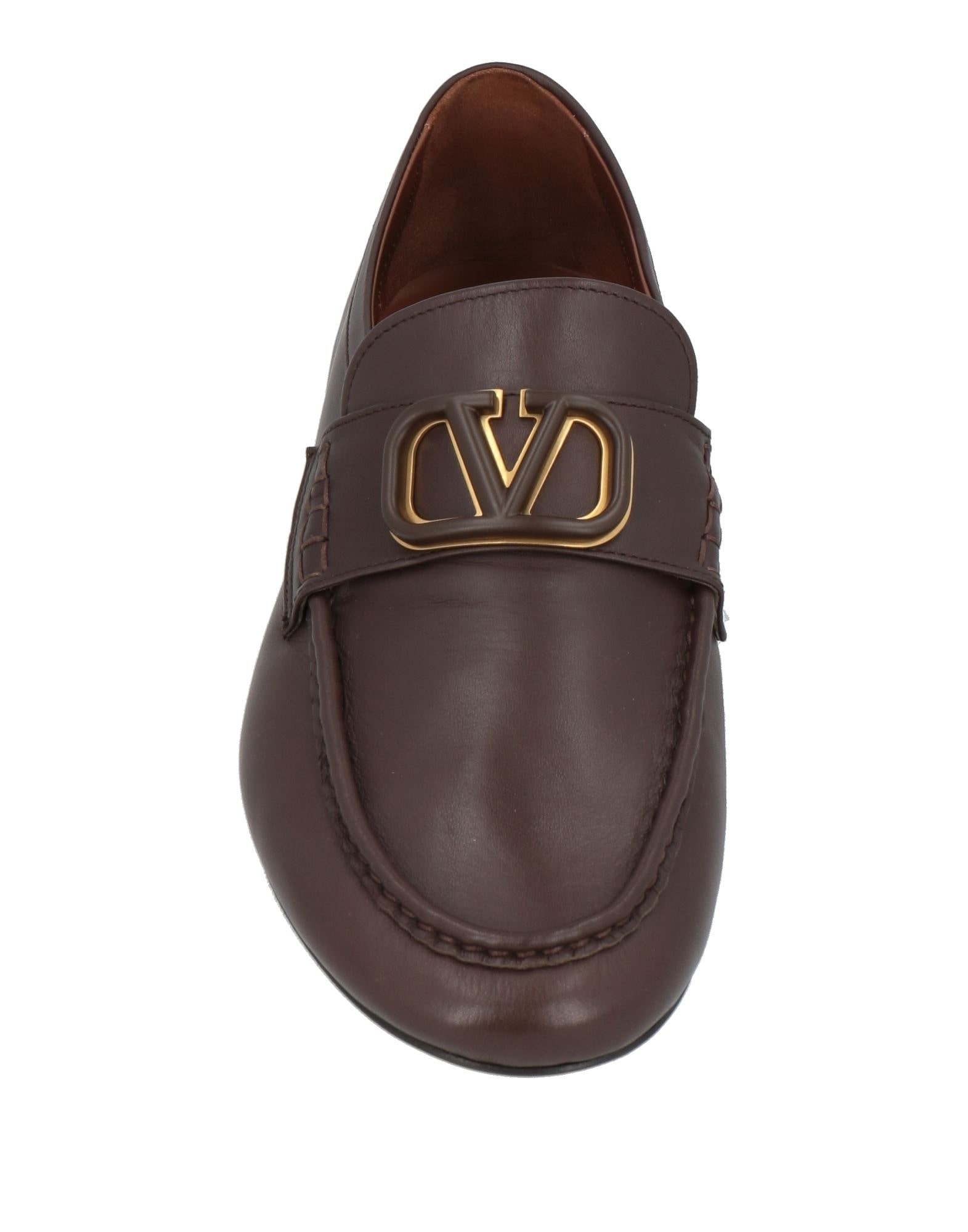 Dark brown Men's Loafers - 4