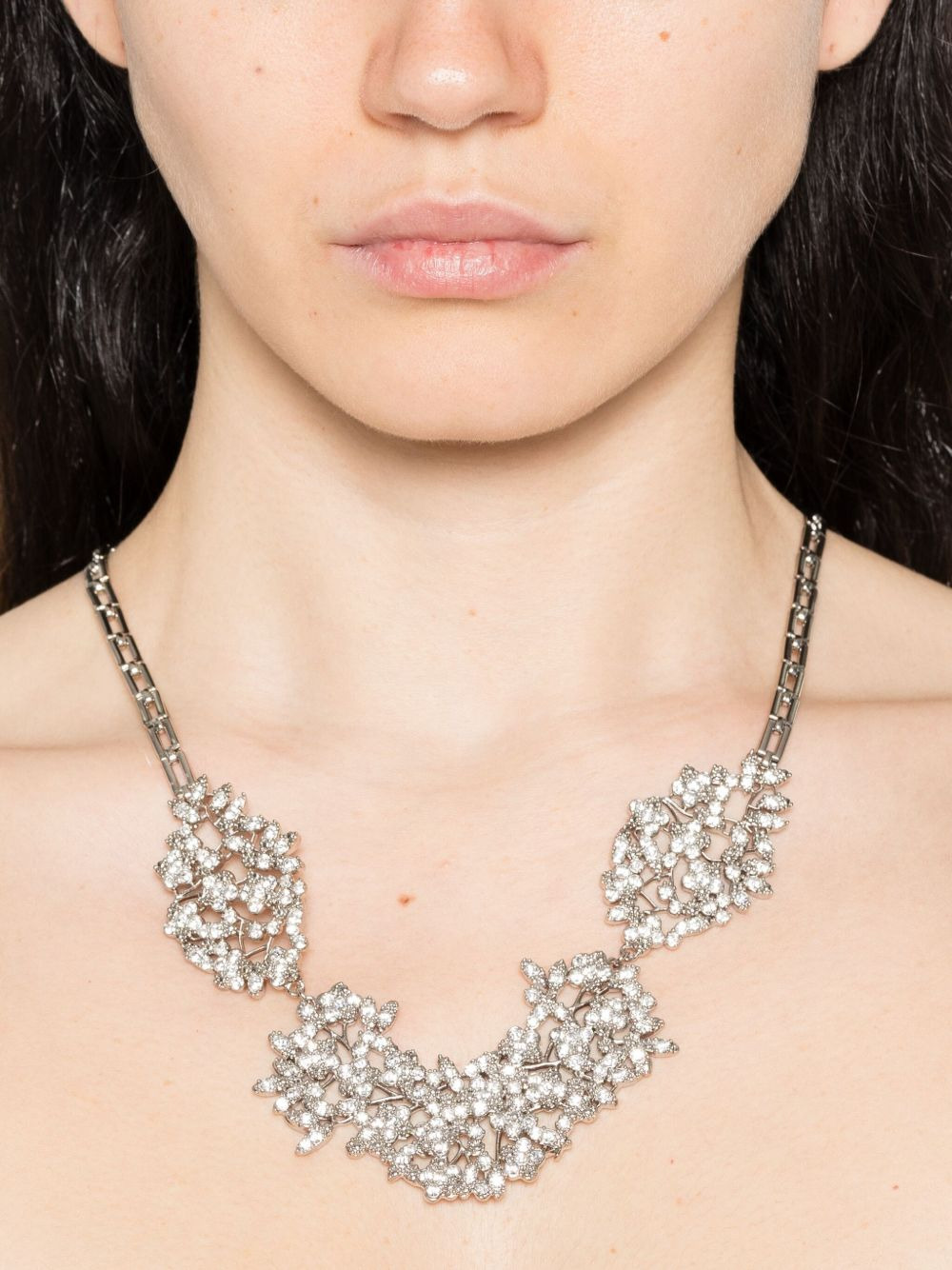 embellished chain necklace - 2