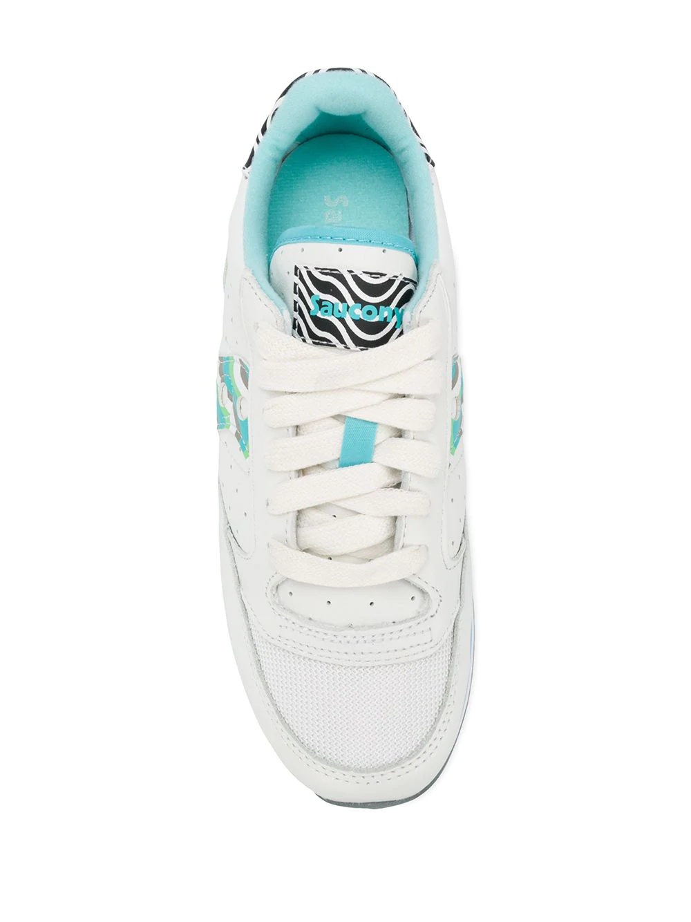 Jazz panelled low-top sneakers - 4