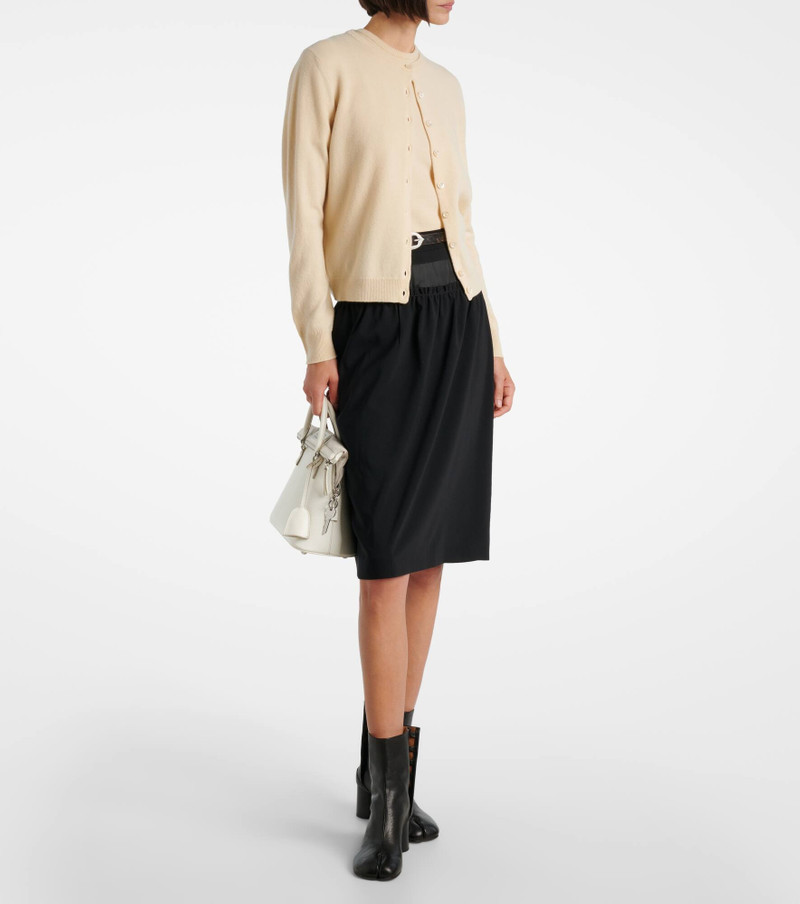 Maison Margiela Virgin wool cardigan outlook