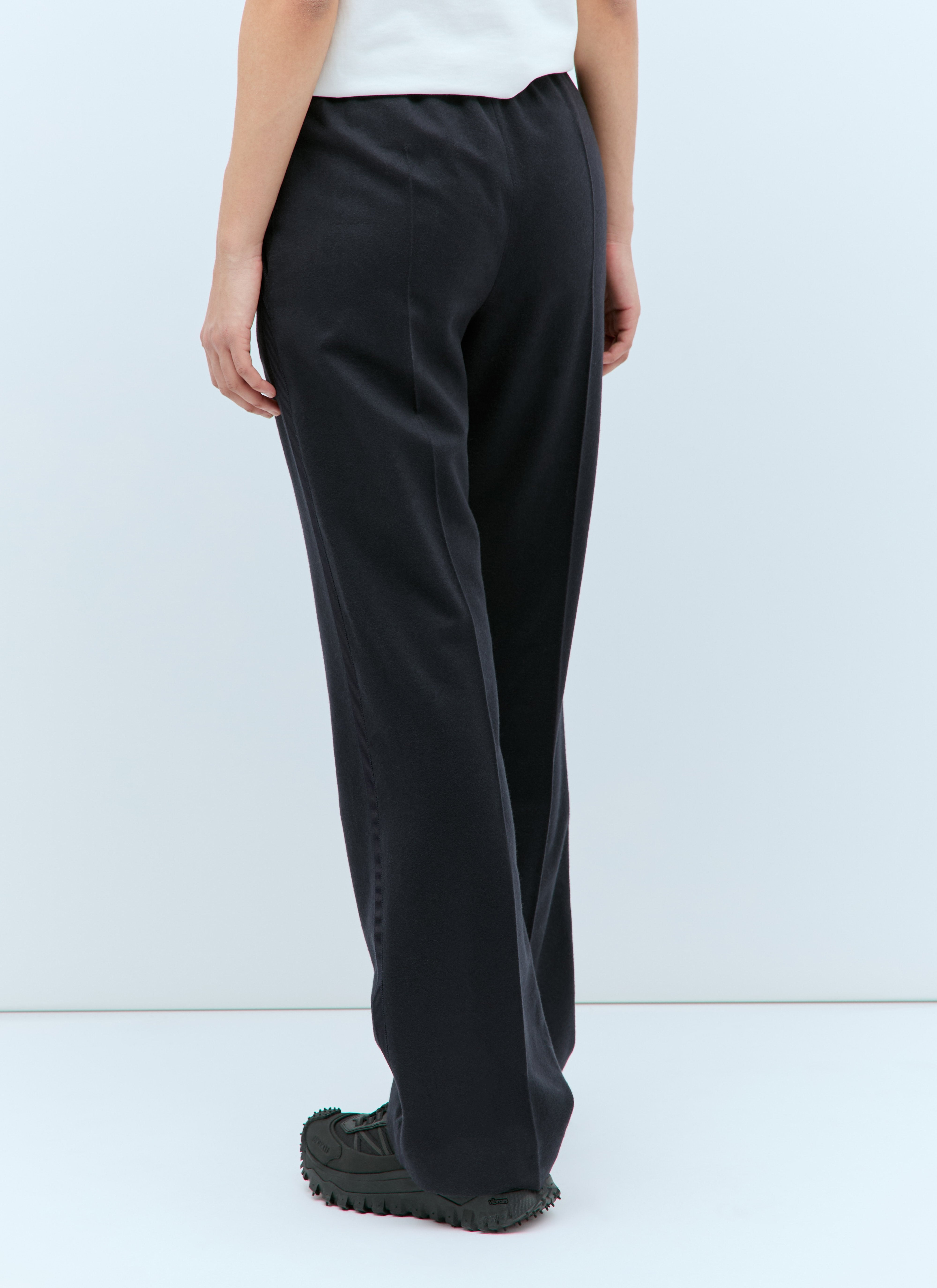 Moncler Women Wool-Blend Drawstring Trackpants - 4