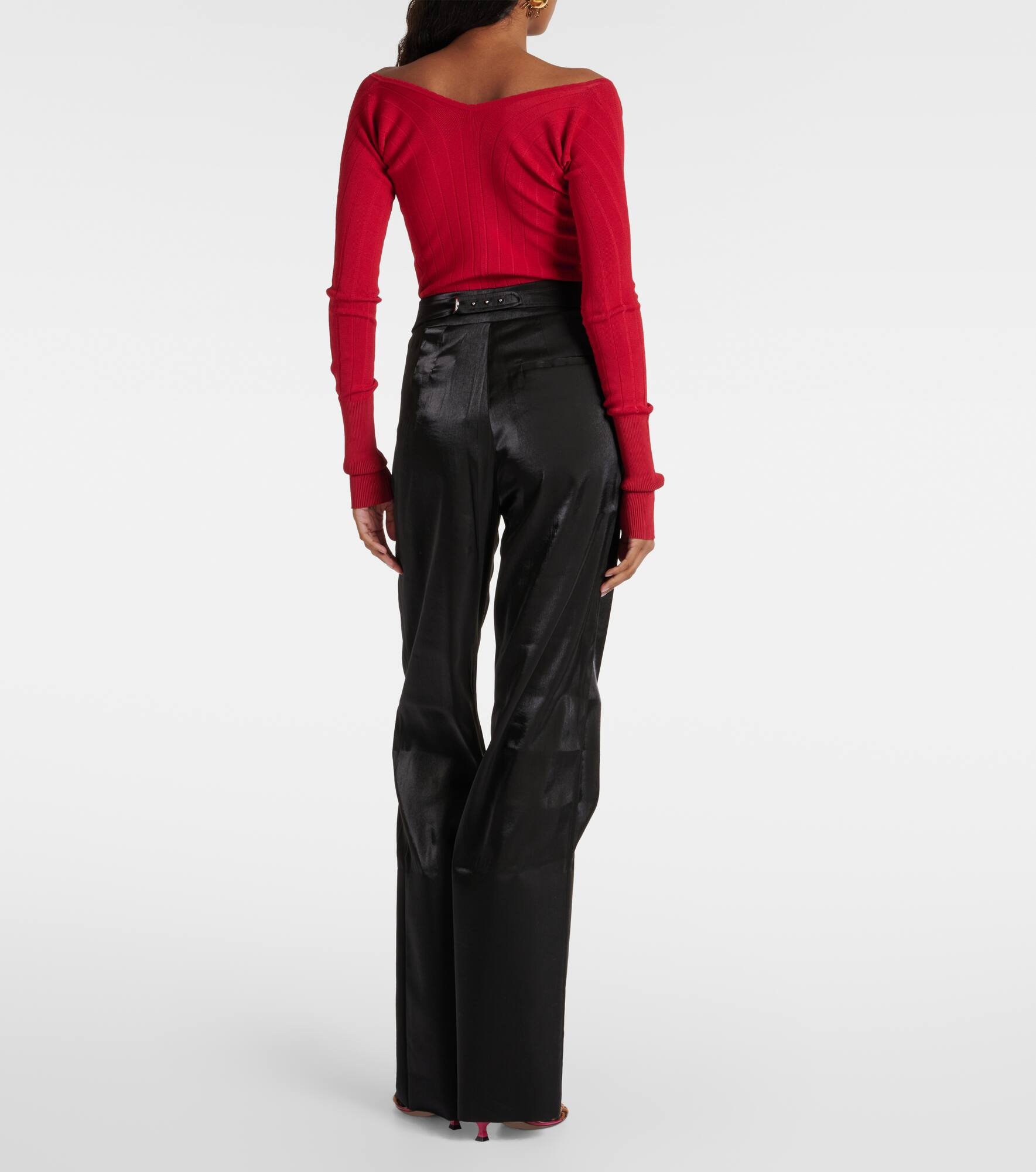 Le Pantalon Cubo wide-leg pants - 3