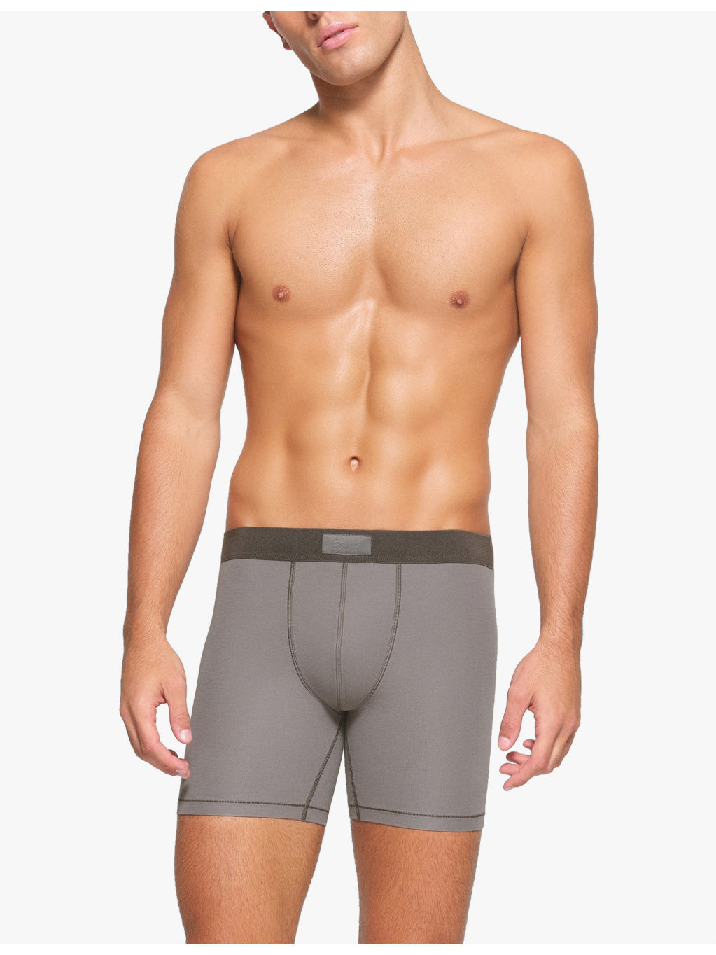 Branded-waistband 5in pack of three stretch-cotton boxer briefs - 5