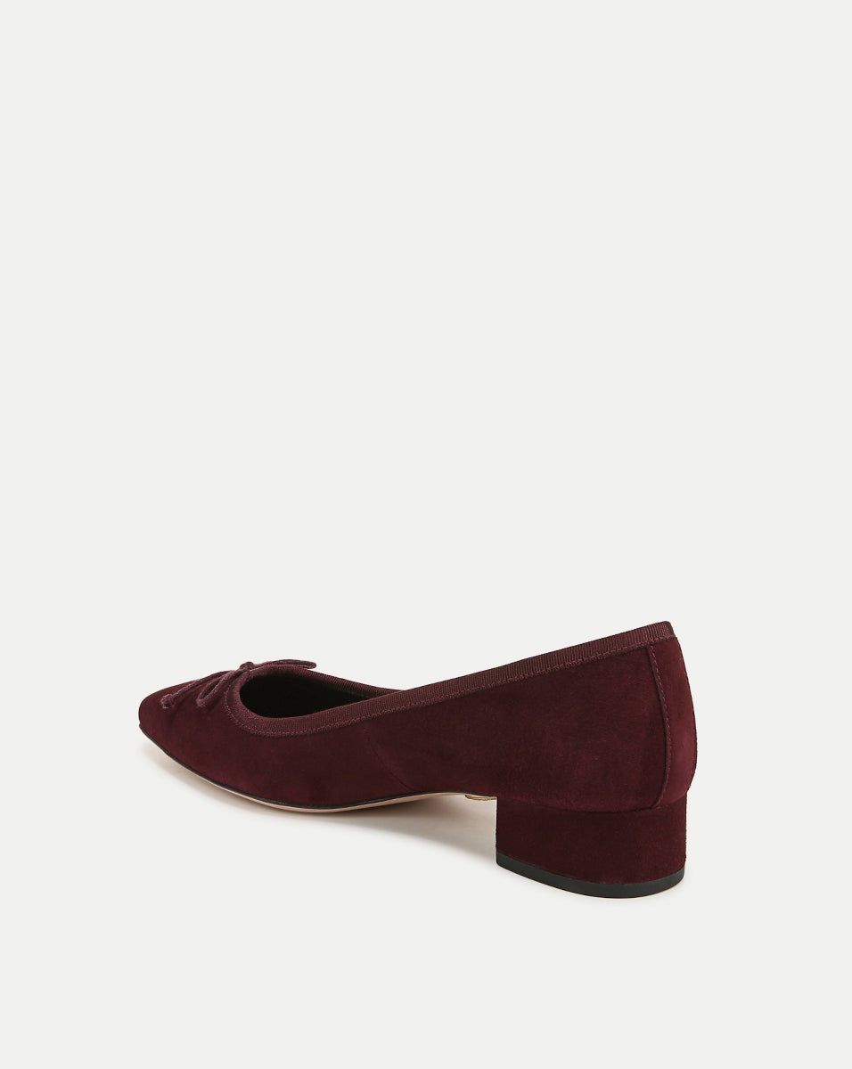 CECILE SUEDE BALLET PUMP - 4