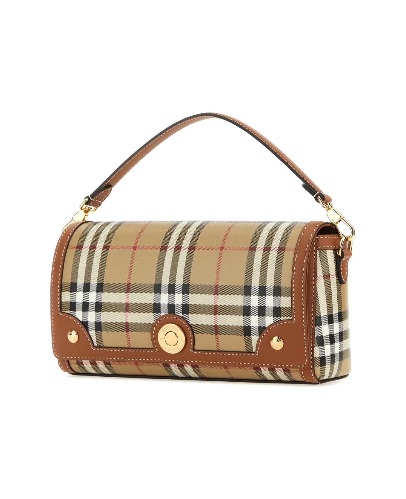 Printed Canvas And Leather Note Handbag - 2