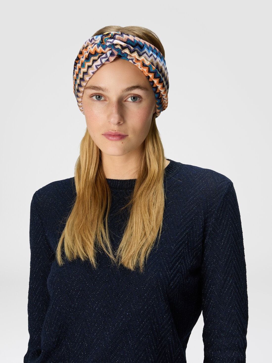 Zig zag wool headband - 3